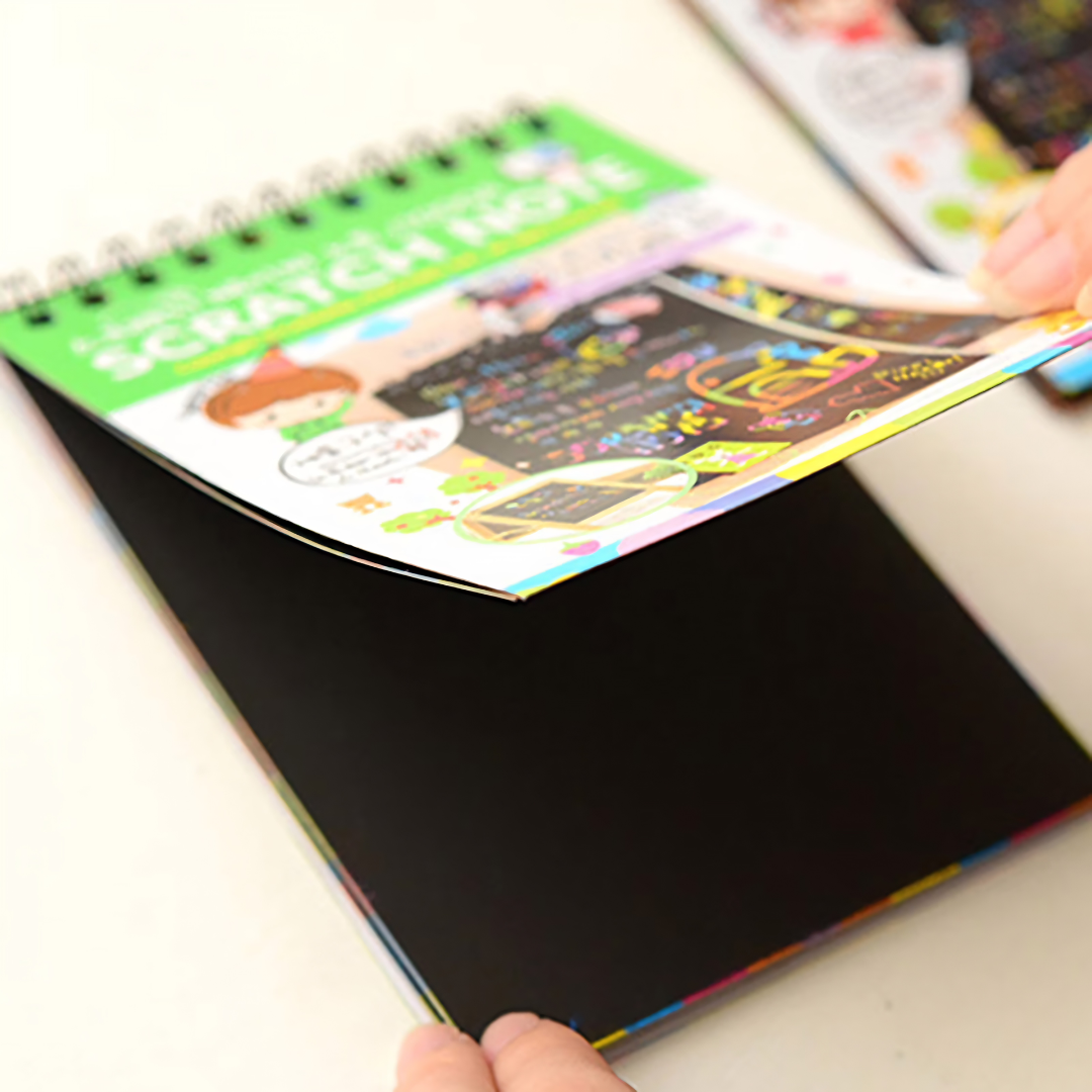 Rainbow Scratch Note