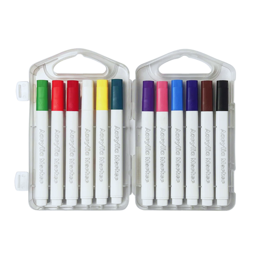 12 Acrylic Marker Set