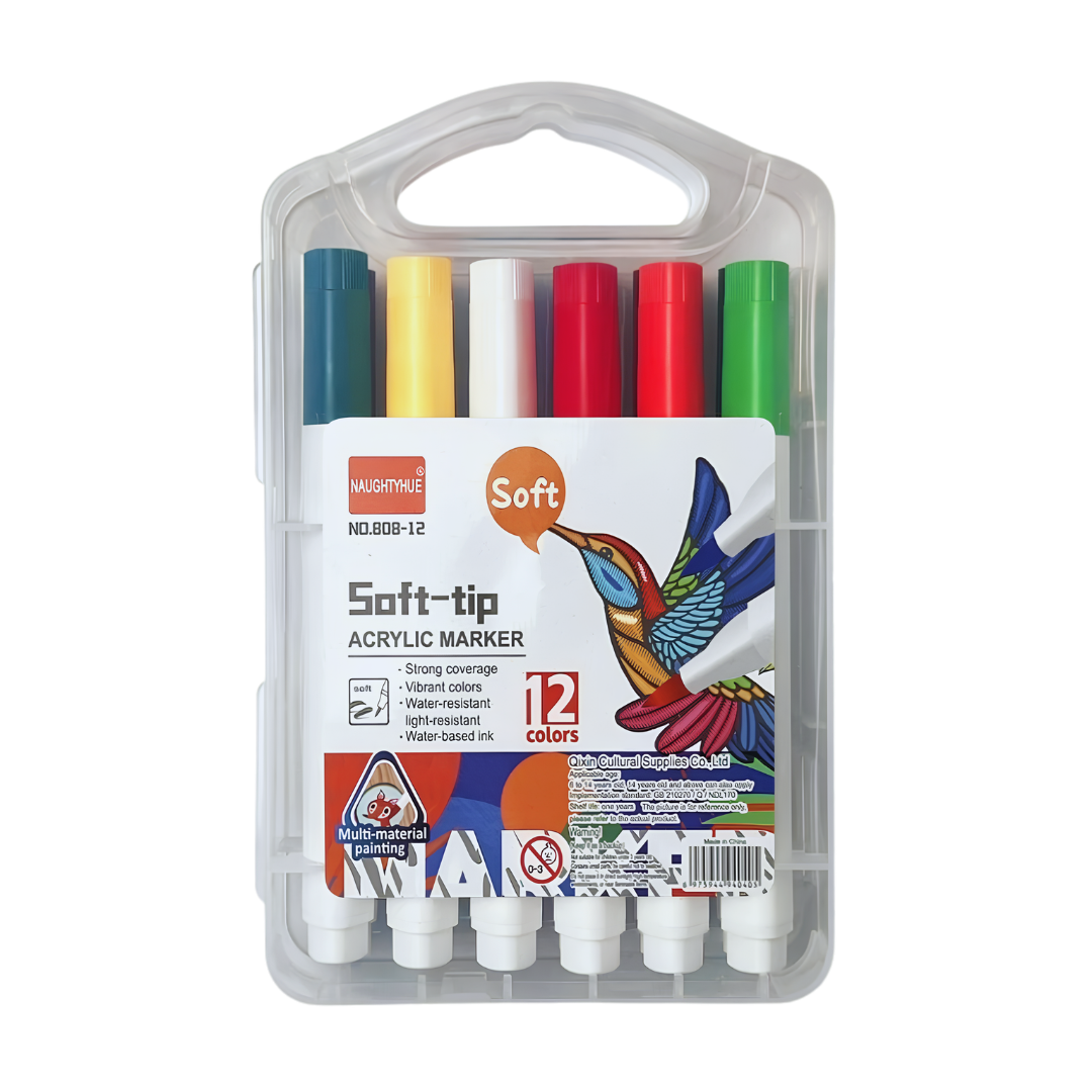 12 Acrylic Marker Set